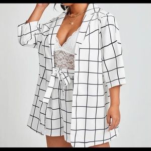 ✨Blazer and Short Set